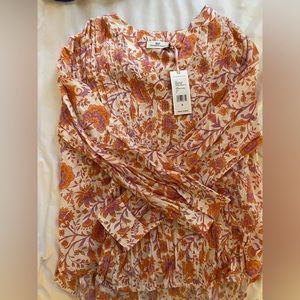 Vineyard vines floral blouse
